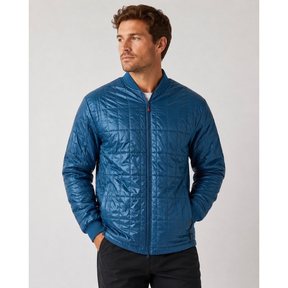 Cotapaxi Kusa Parka Jacket Blue Full Zip Reversible Quilted Insulated Mens XXL